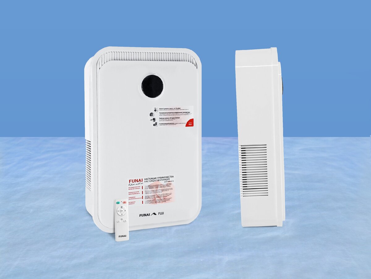 FUNAI Fuji ERW-150 приточно-вытяжная вентиляционная установка, с рекуператором.