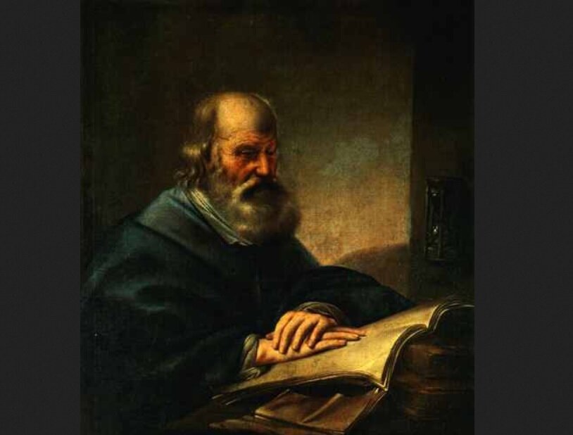 Карел де Моор  "Философ с книгой"