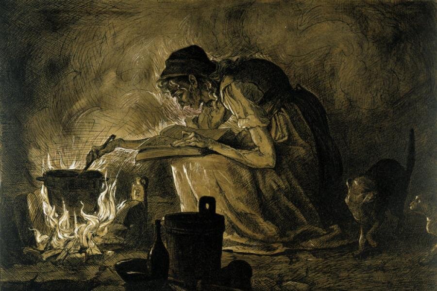 «Ведьма», Ганс Тома, ок. 1900