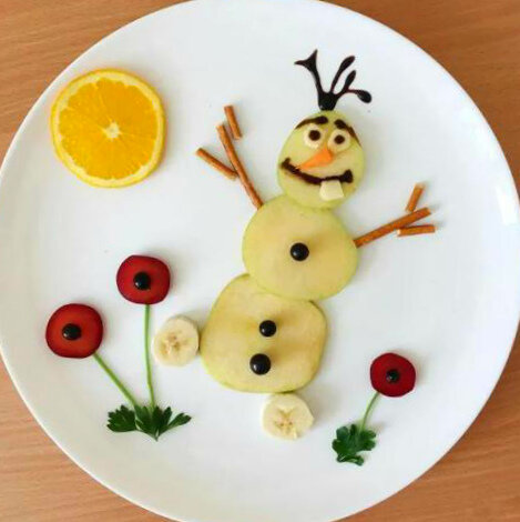 Украсьте необычно новогодний стол