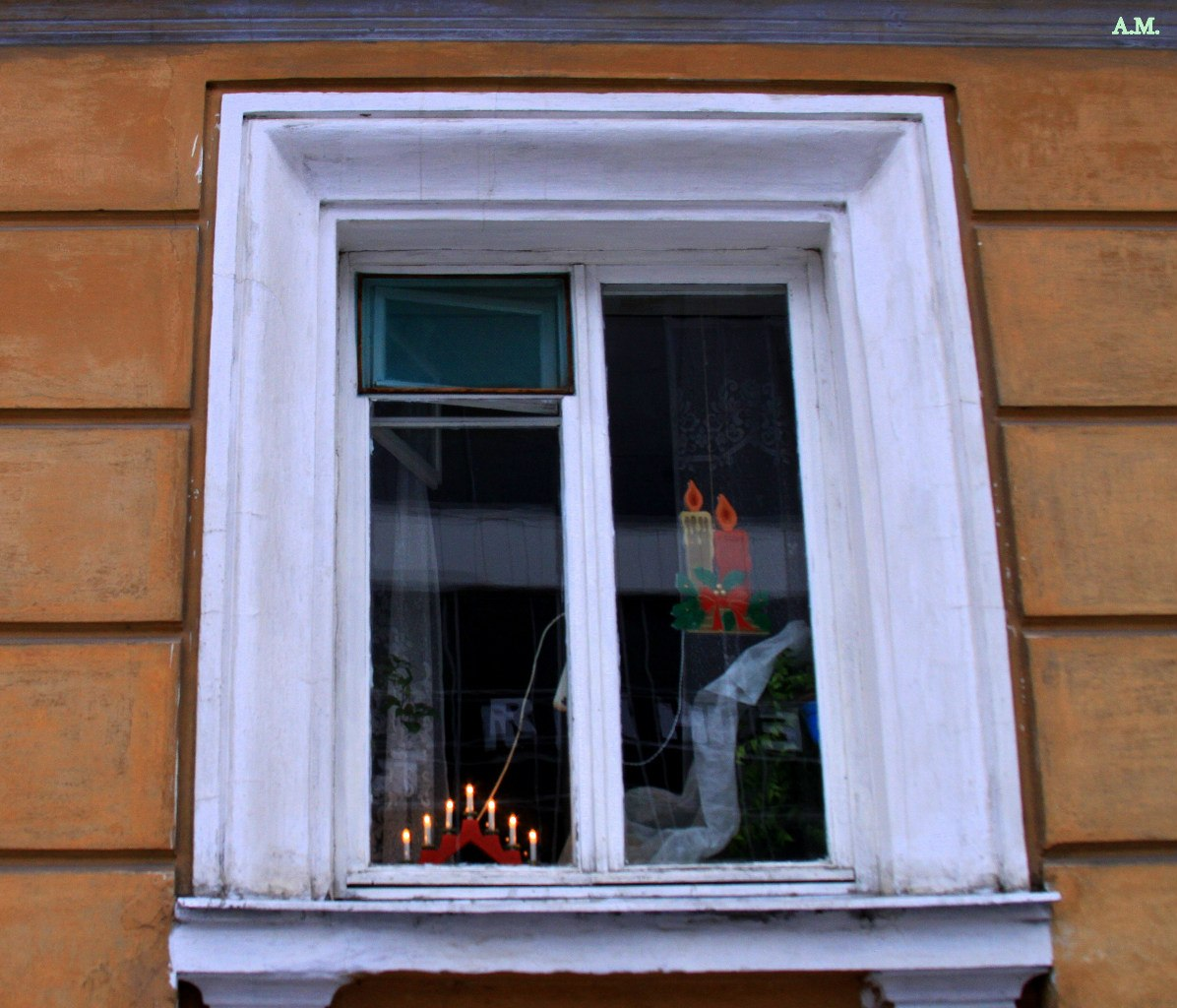 Праздничное окно