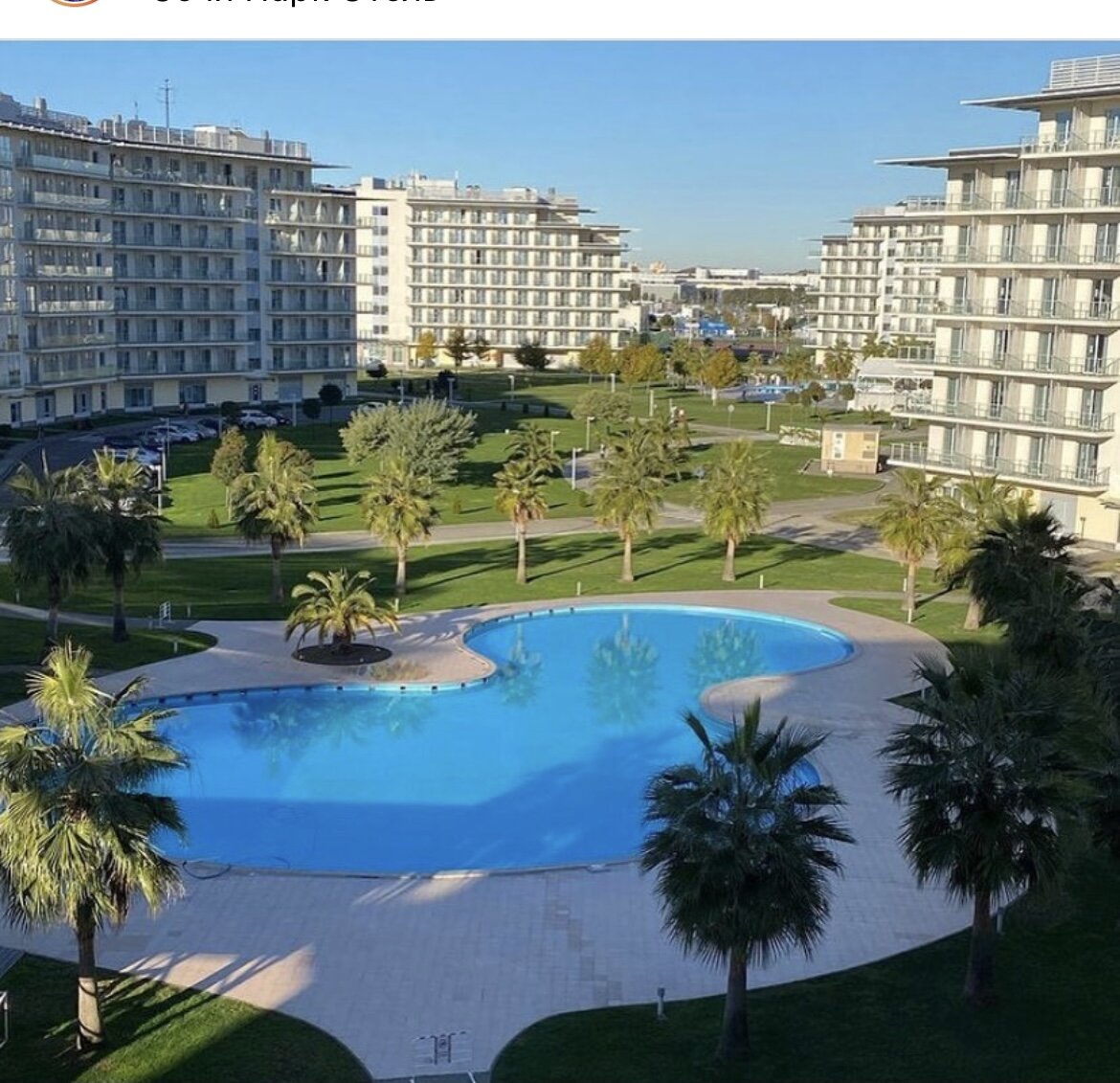 Вид с балкона