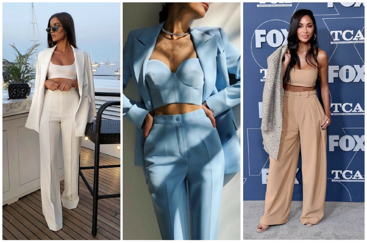 Мое личное мнение: я вряд ли буду это носить. Но постаралась выбрать самые симпатичные образы из тех, что можно надеть без стыда