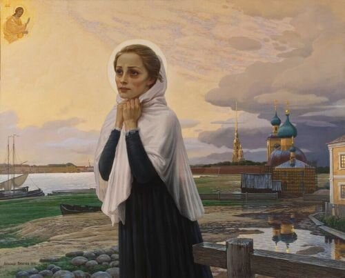 Святая блаженная Ксения Петербургская (фото из открытых источников Яндекс Картинки)