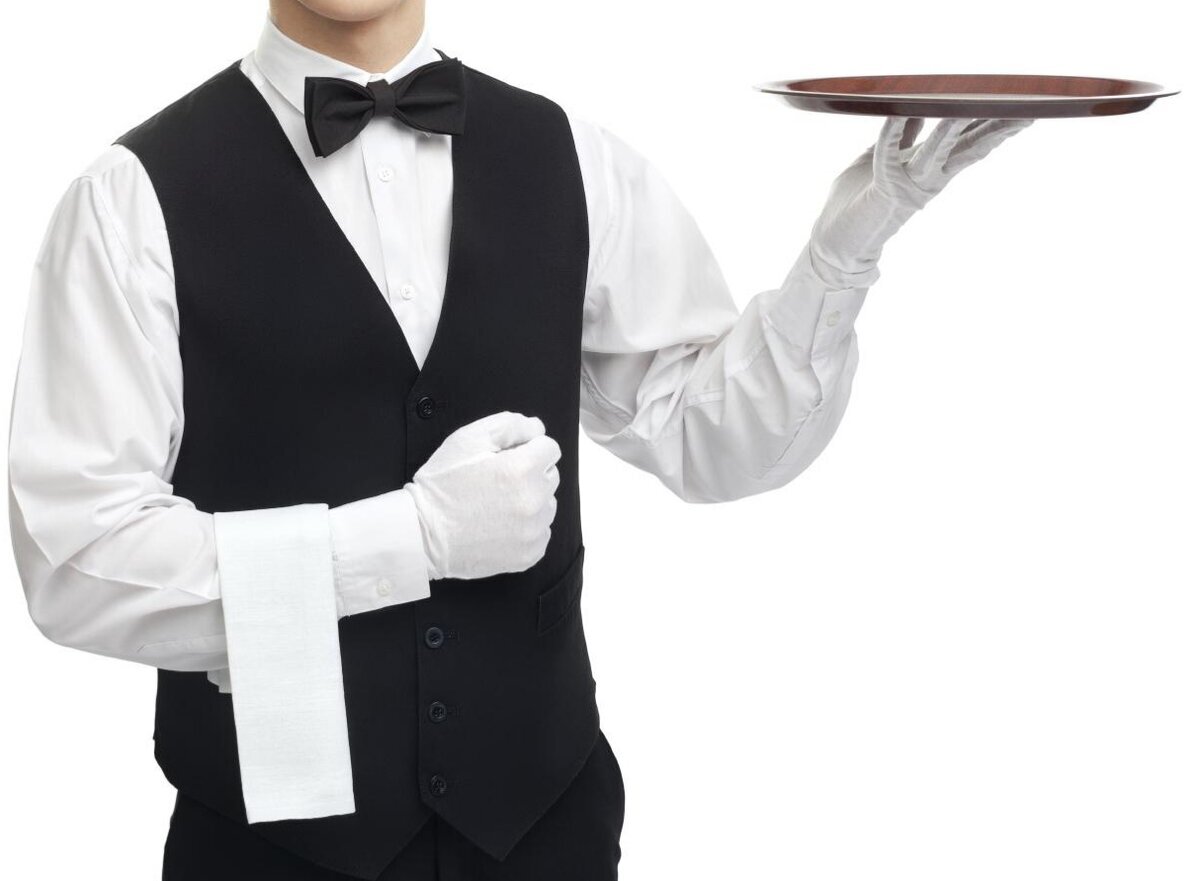 форма официанта в ресторане