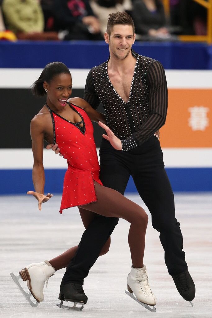 Ванесса Джеймс и Морган Сипре. Фото взято из интернета. 