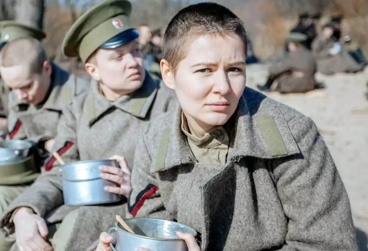 Мария Кожевникова в х/ф “Батальон”