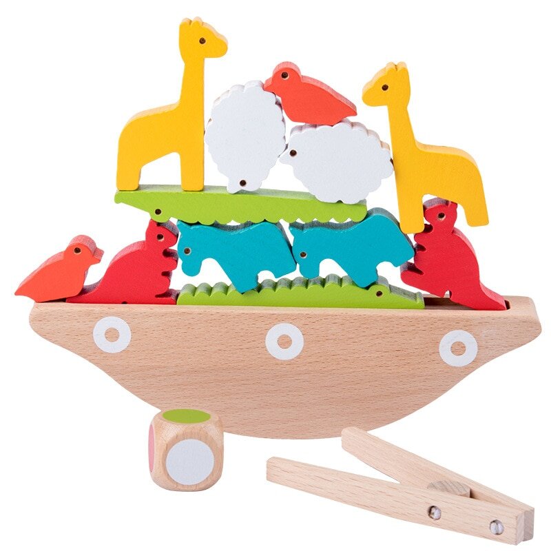Игра plan toys "балансирующая лодка"