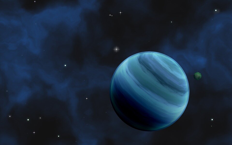 Блуждающая планета. Взято с https://pixabay.com/illustrations/exoplanet-planet-alien-gas-giant-571900/