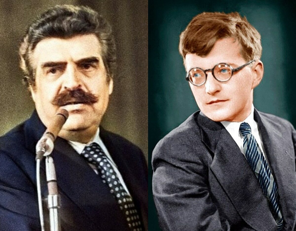 Ян Френкель и Дмитрий Шостакович