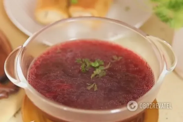 Домашний польский борщ 