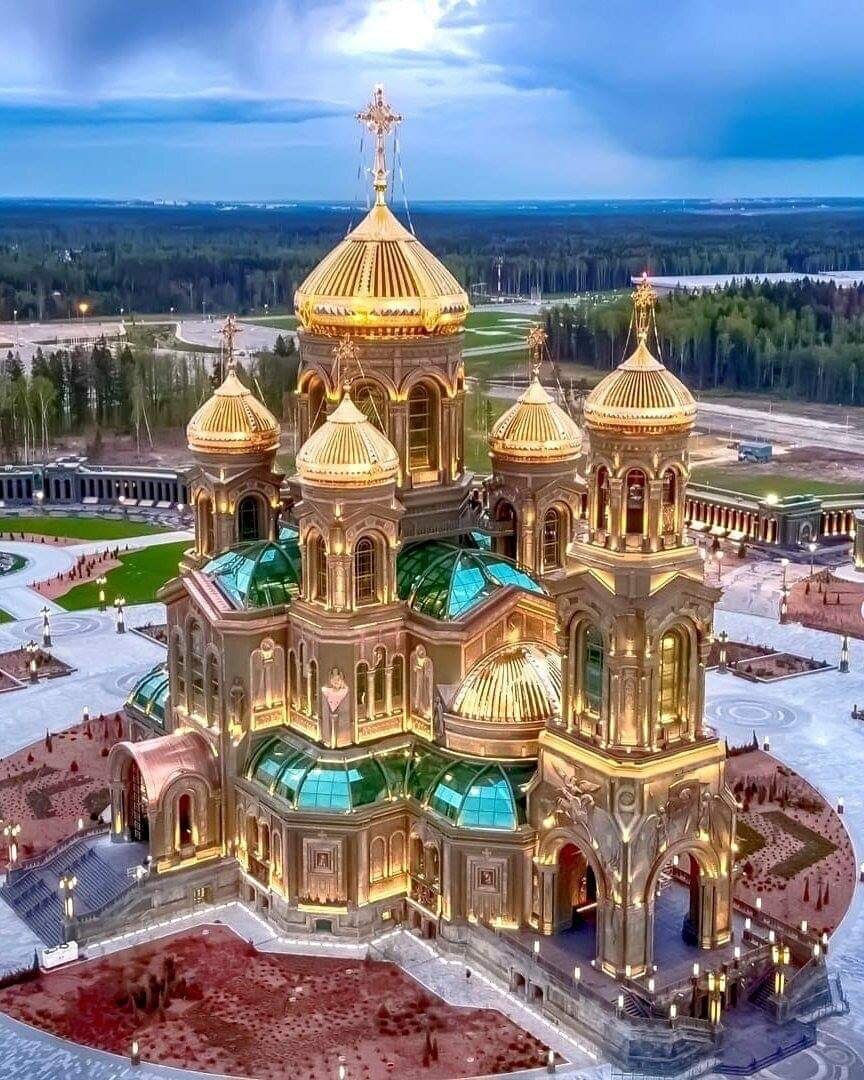 Новый военный храм в москве