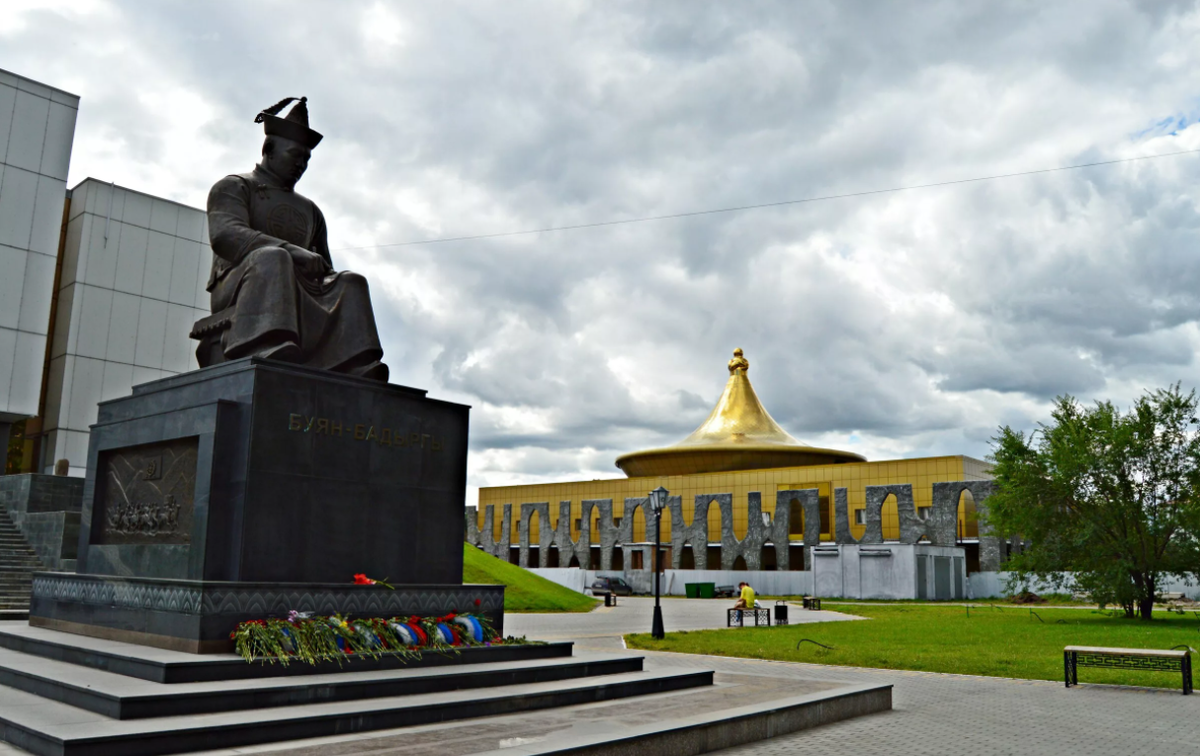 Кызыл, прогулки по городу