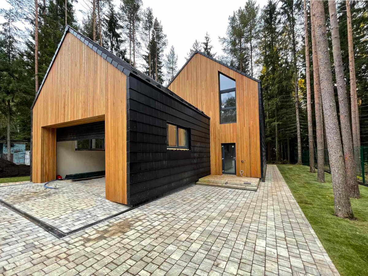 Монолит-Хаус. Дом в СНТ "Осинка"