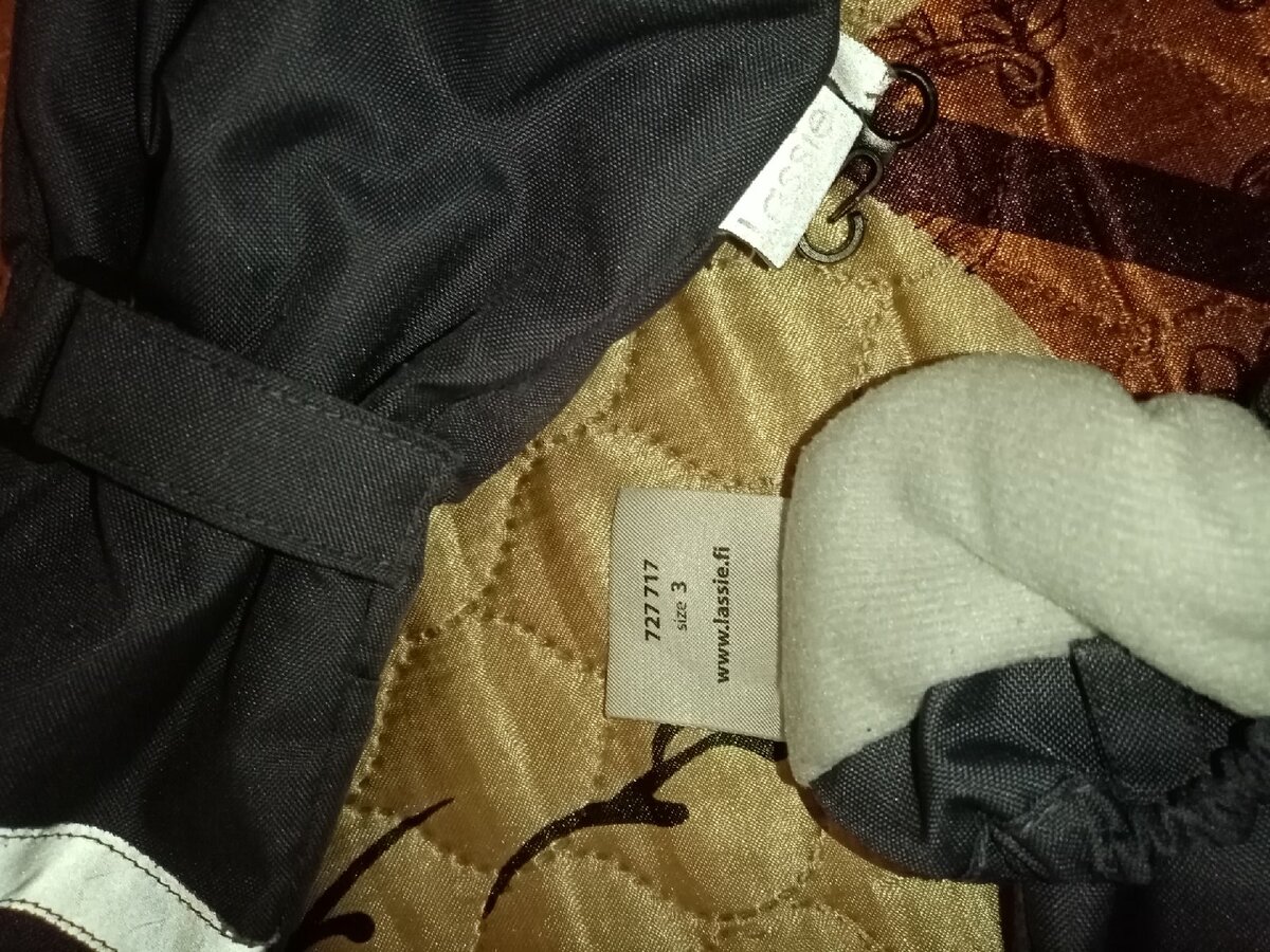 Зимние детские варежки краги фирмы Lassie