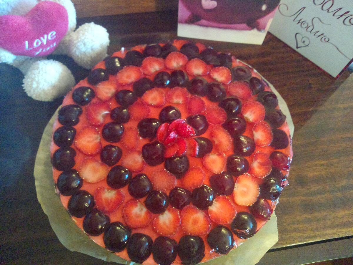 Чизкейк без выпечки - очень вкусный!