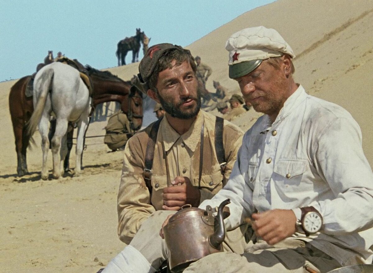 Источник фото: https://www.filmpro.ru. Кадр из фильма Владимира Мотыля - «Белое солнце пустыни».