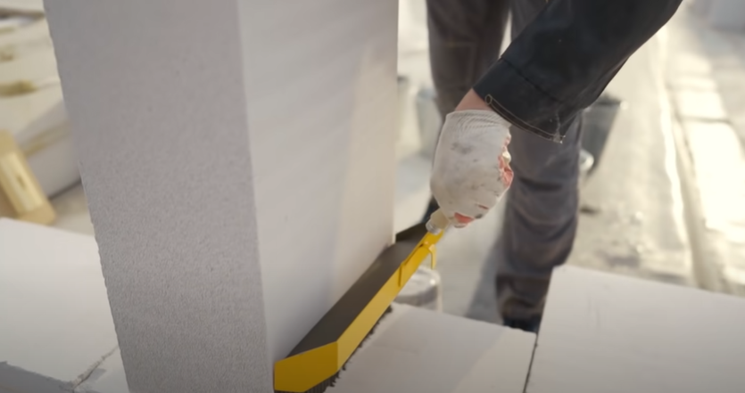 кладка газоблока