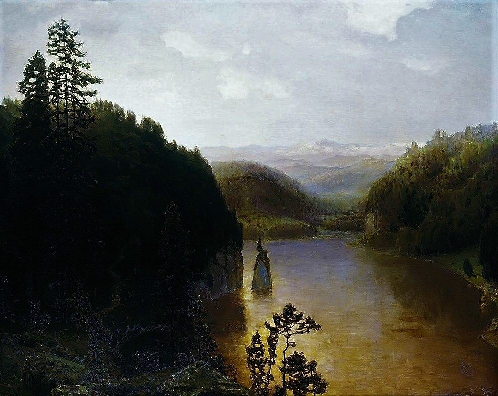 Описание картины холст масло