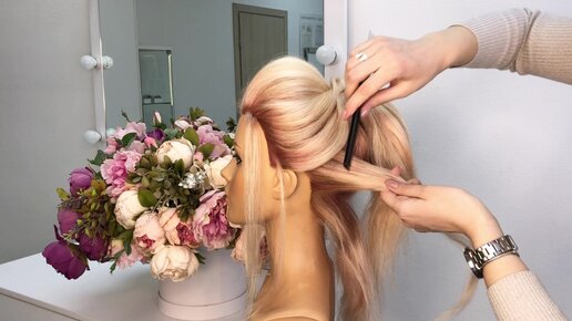 Свадебная прическа,вечерняя,прическа на выпускной. Wedding, evening, prom hairstyle