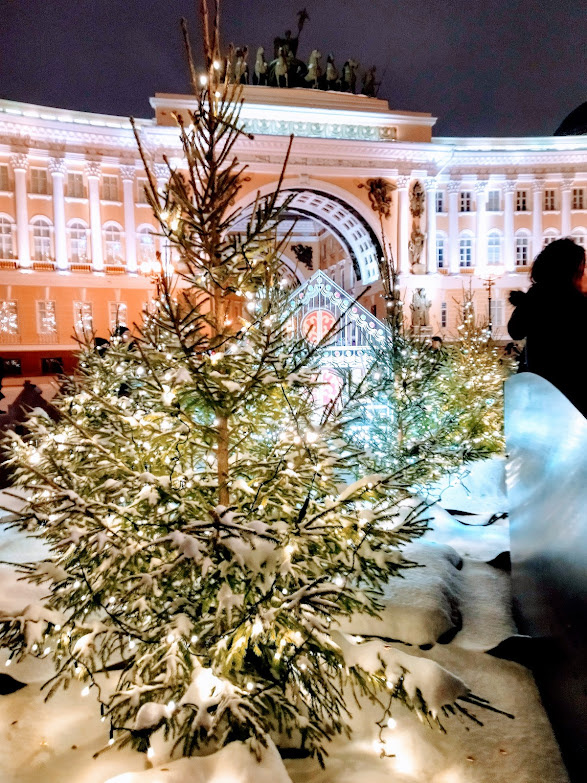 Дворцовая площадь. Санкт-Петербург.