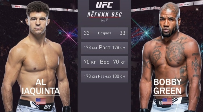 Эл Яквинта vs Бобби Грин