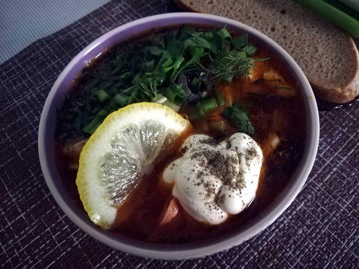 Сборная, мясная солянка