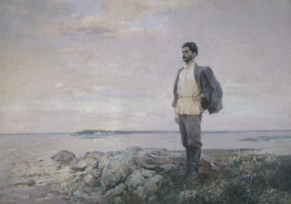 И. В. Николаев "Сталин в Туруханском крае" 1947г.