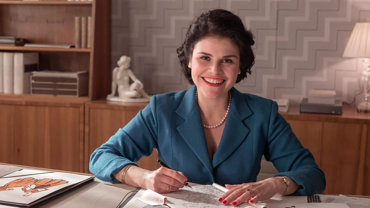 Кадр из мини-сериала «Энне Бурда: История успеха», 2018 год, режиссер Франциска Мелецки 