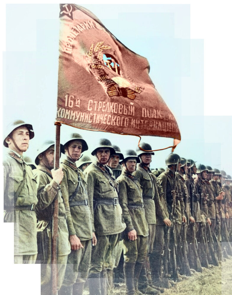 Авторское название работы — «Перед боем». 1941 г. Автор: Иван Шагин. Фото: rosphoto.org. Фотография использована в качестве иллюстрации.