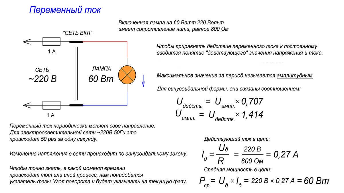 Схема подключения источника постоянного напряжения