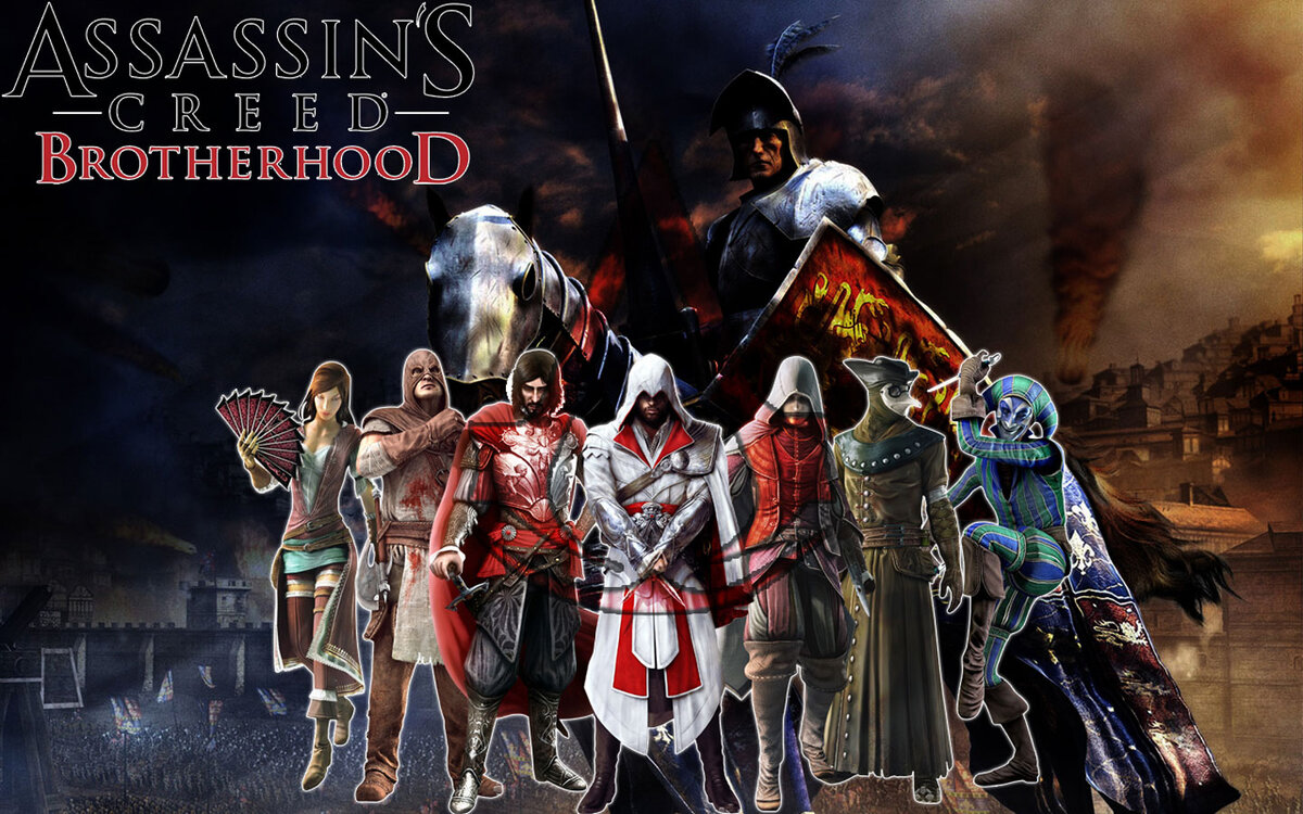 Реальные играх Assassins creed ч2, исторические личности в.