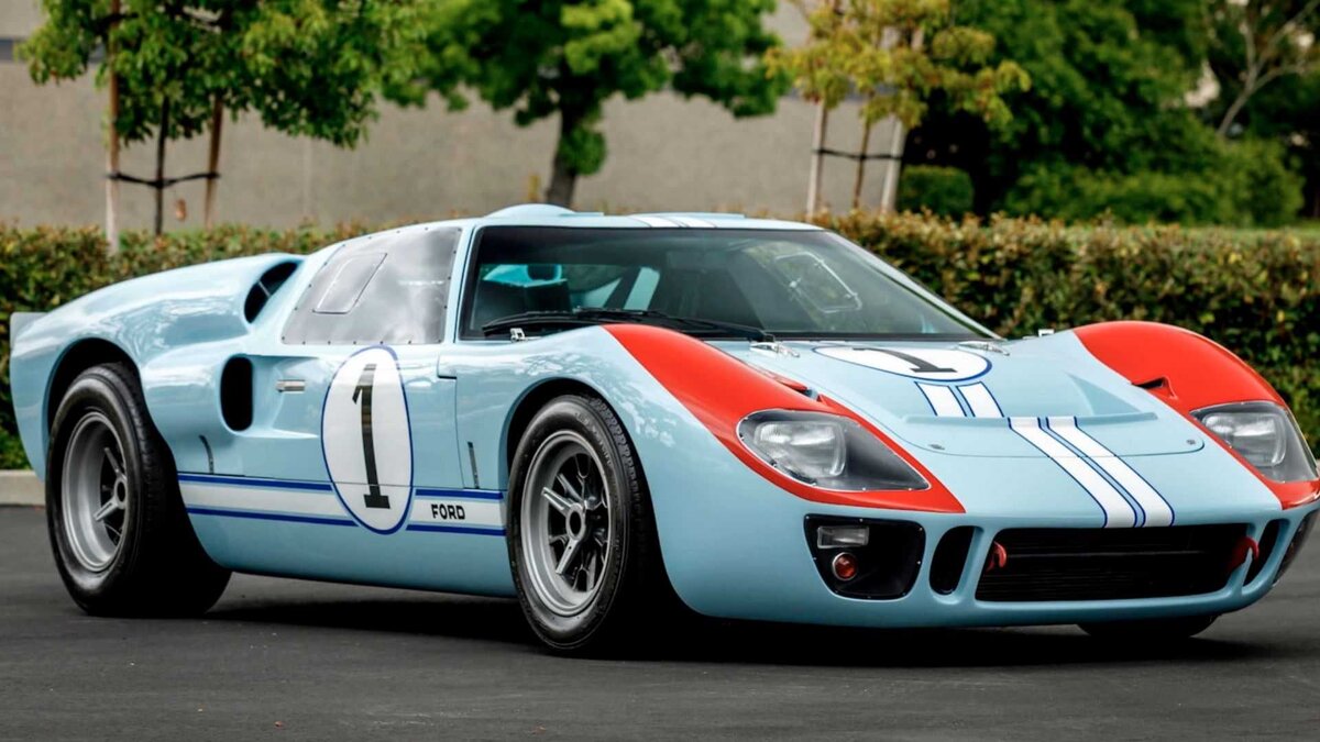 Ford GT 40 Майлза, на котором выступал в «24 часа Ле-Мана»