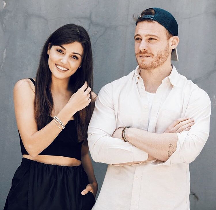 Ханде и Керем на фотосессии