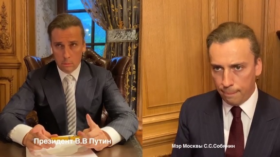 Пародия Максима Галкина на совещание президента и мэра