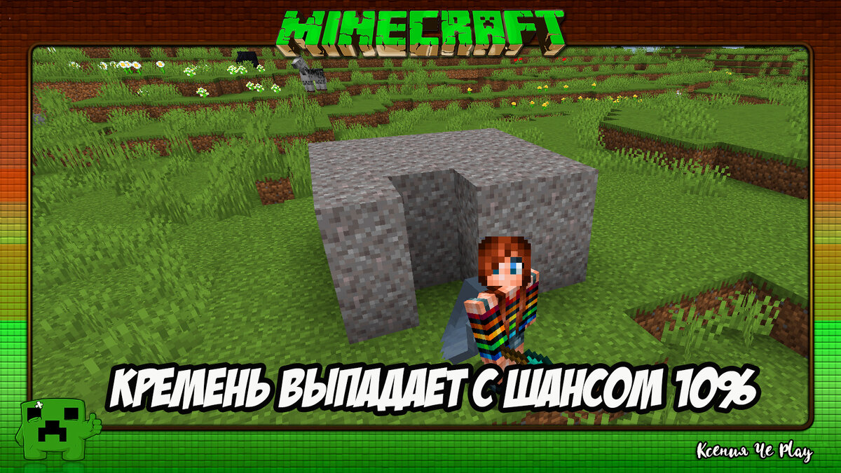 Топ-5 фактов о Minecraft в картинках №20 | Ксения Че Play. Канал о Майнкрафт  | Дзен