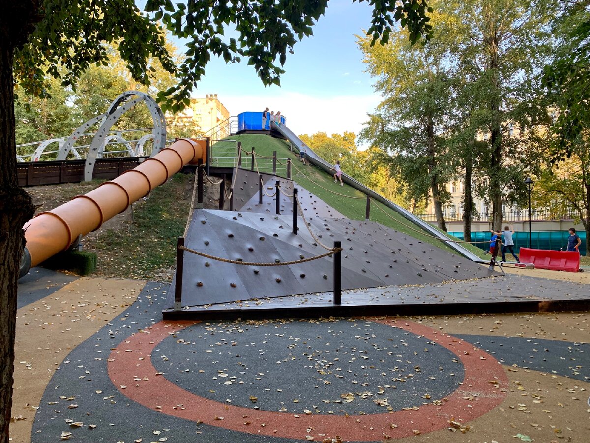 парк горького площадки