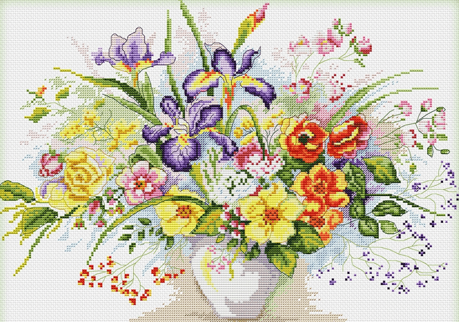 Схема вышивки букетов цветов. Вышивка крестом букет. Вышивка крестом букеты цветов. Рукоделие вышивка крестом. Схема вышивки букет цветов.