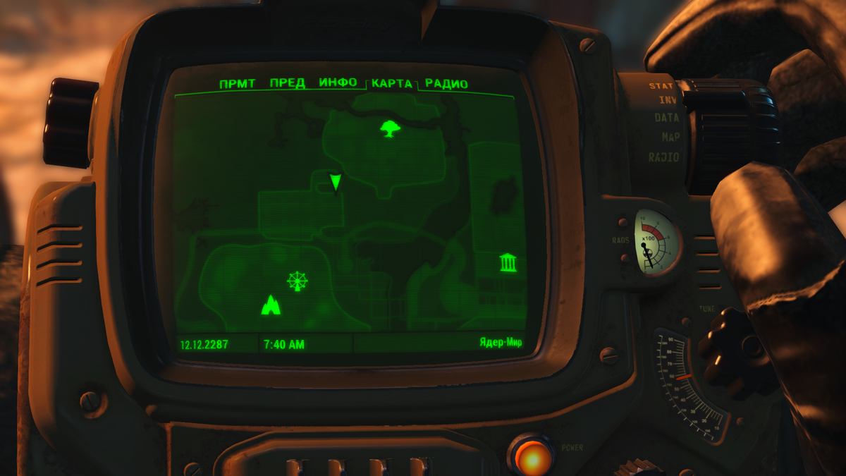 Местоположение на карте 