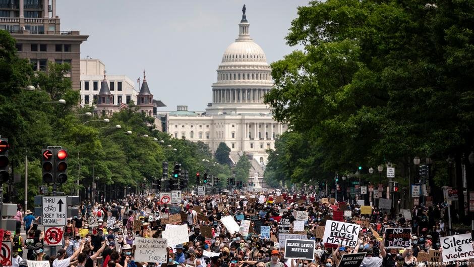 Протесты в США