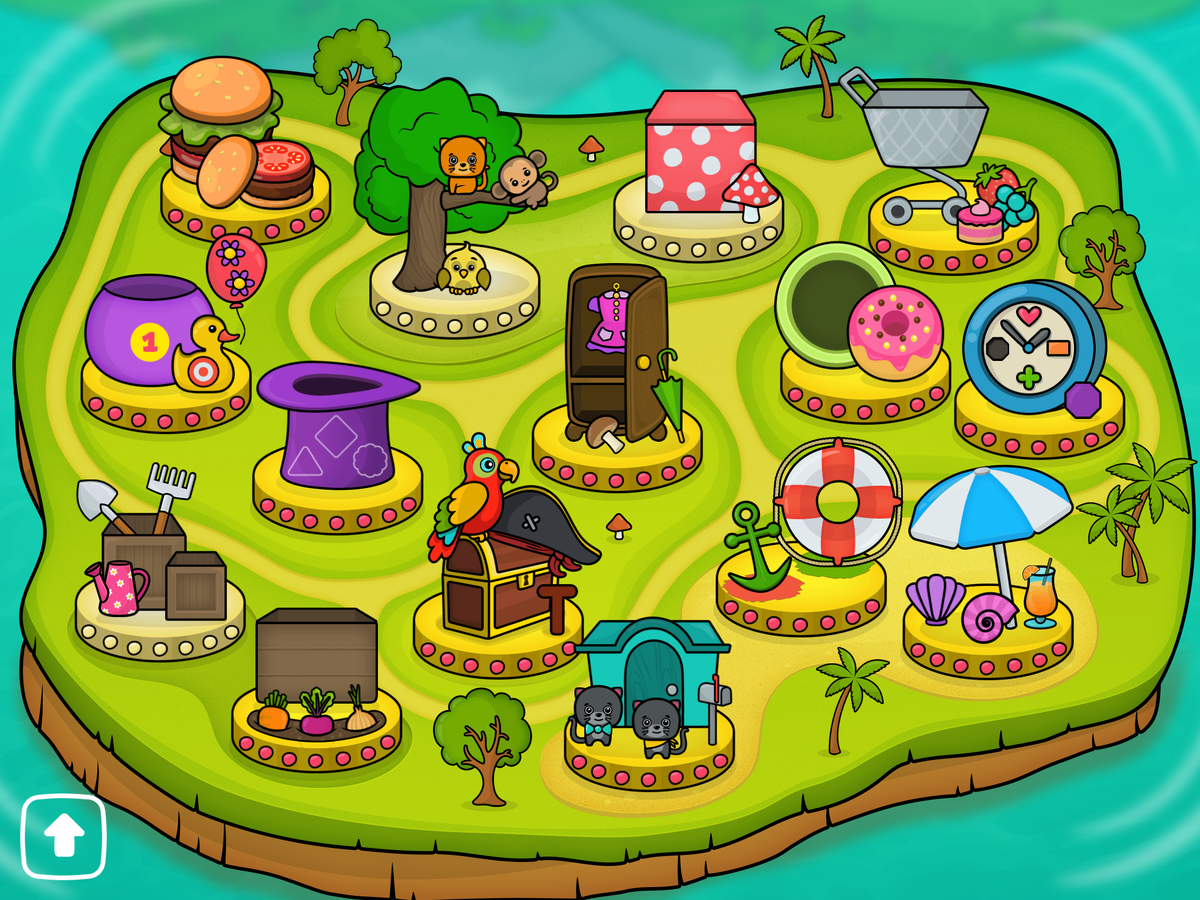 меню выбора игр