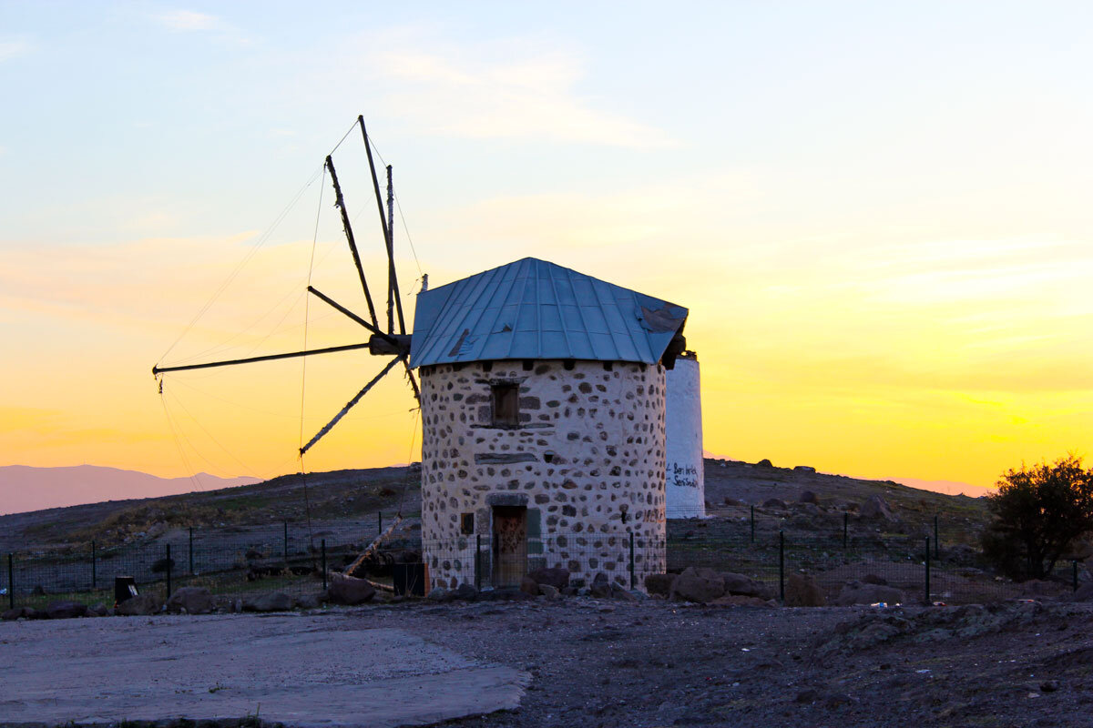 Мельницы, Гюмбет, Бодрум, фото автора