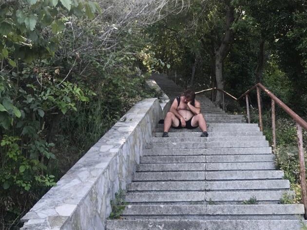 Шок контент🤦🏼‍♀️, пляж Ливадия