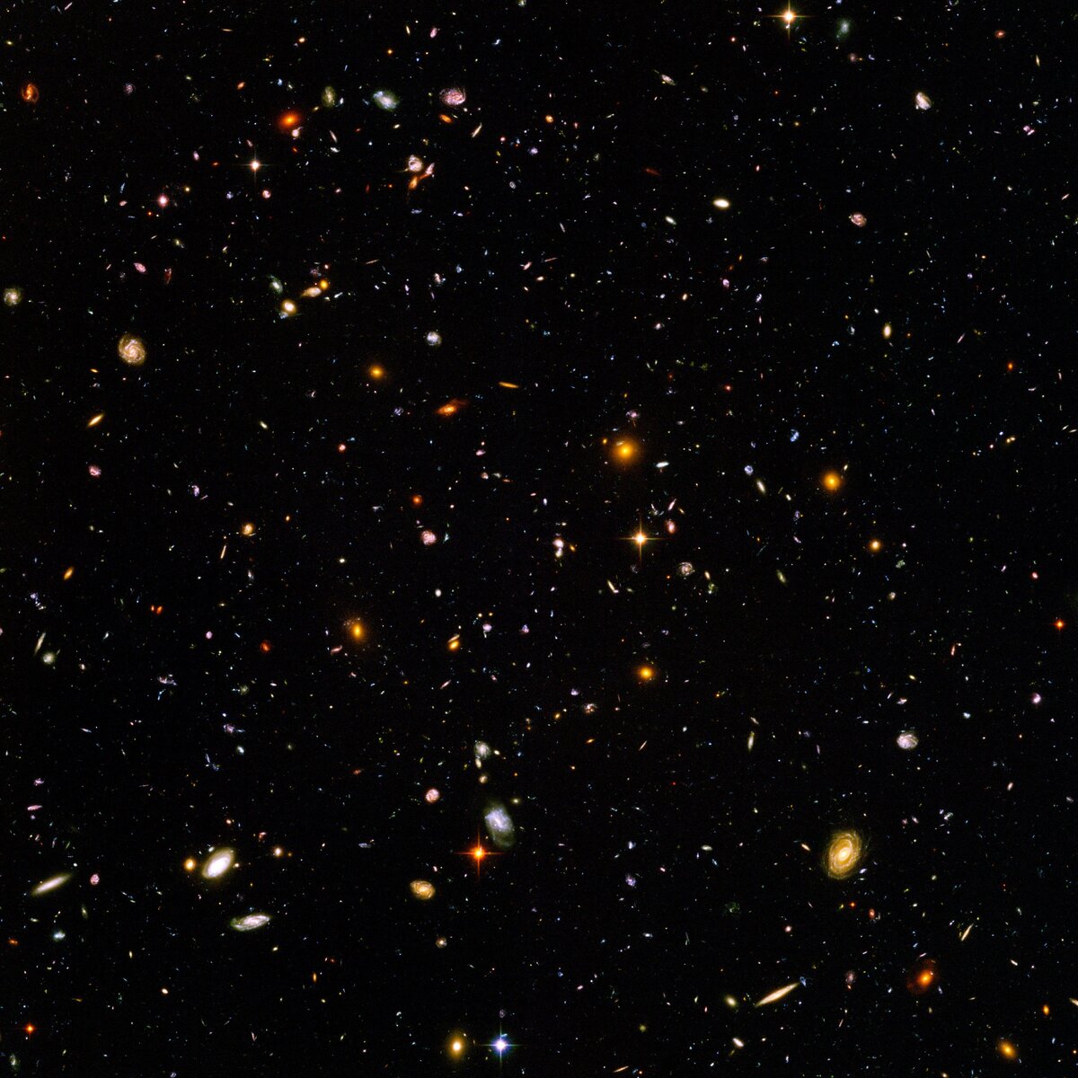 Hubble ultra deep field.