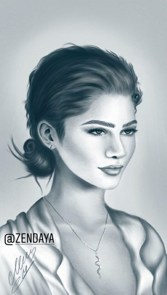 Американская актриса Зендея