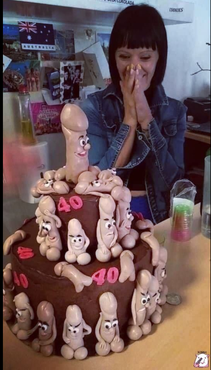 Необычный тортик для "взрослых"