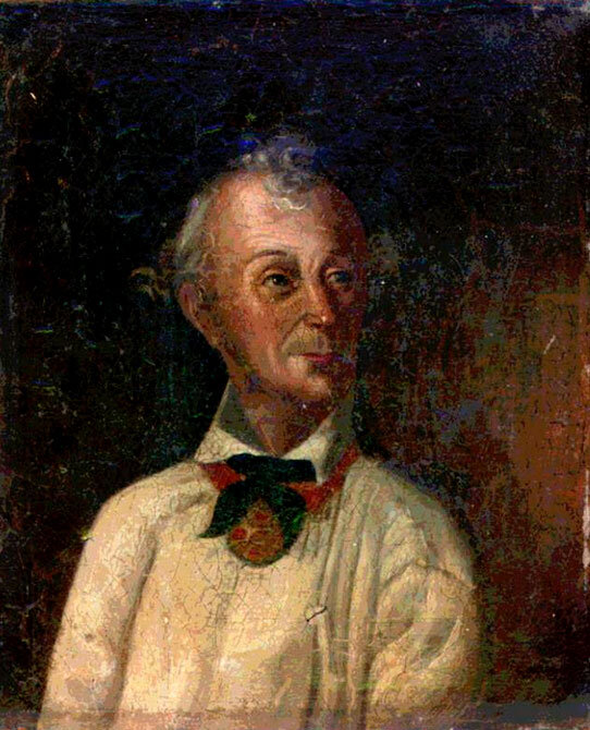 Неизвестный художник. Портрет А. В. Суворова. Источник: https://goskatalog.ru/portal/#/collections?id=20209370