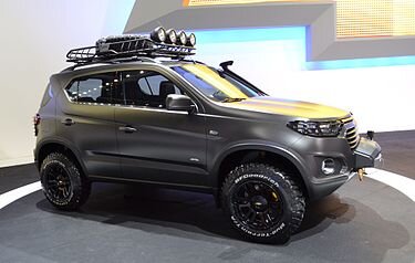Концепт-кар Chevrolet Niva на Московском автосалоне — 2014. 