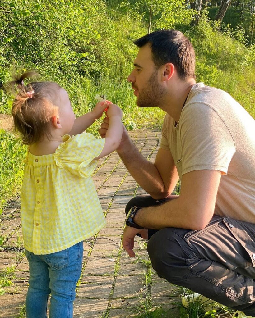 С Афиной. Фото из инстаграм