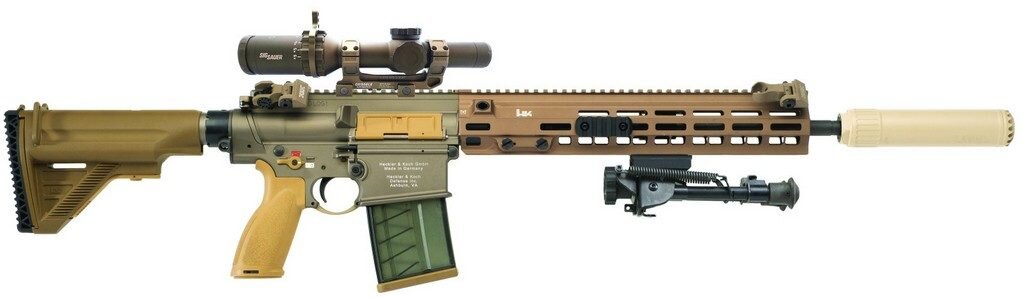 7,62-мм полуавтоматическая винтовка M110A1(программа SDMR)